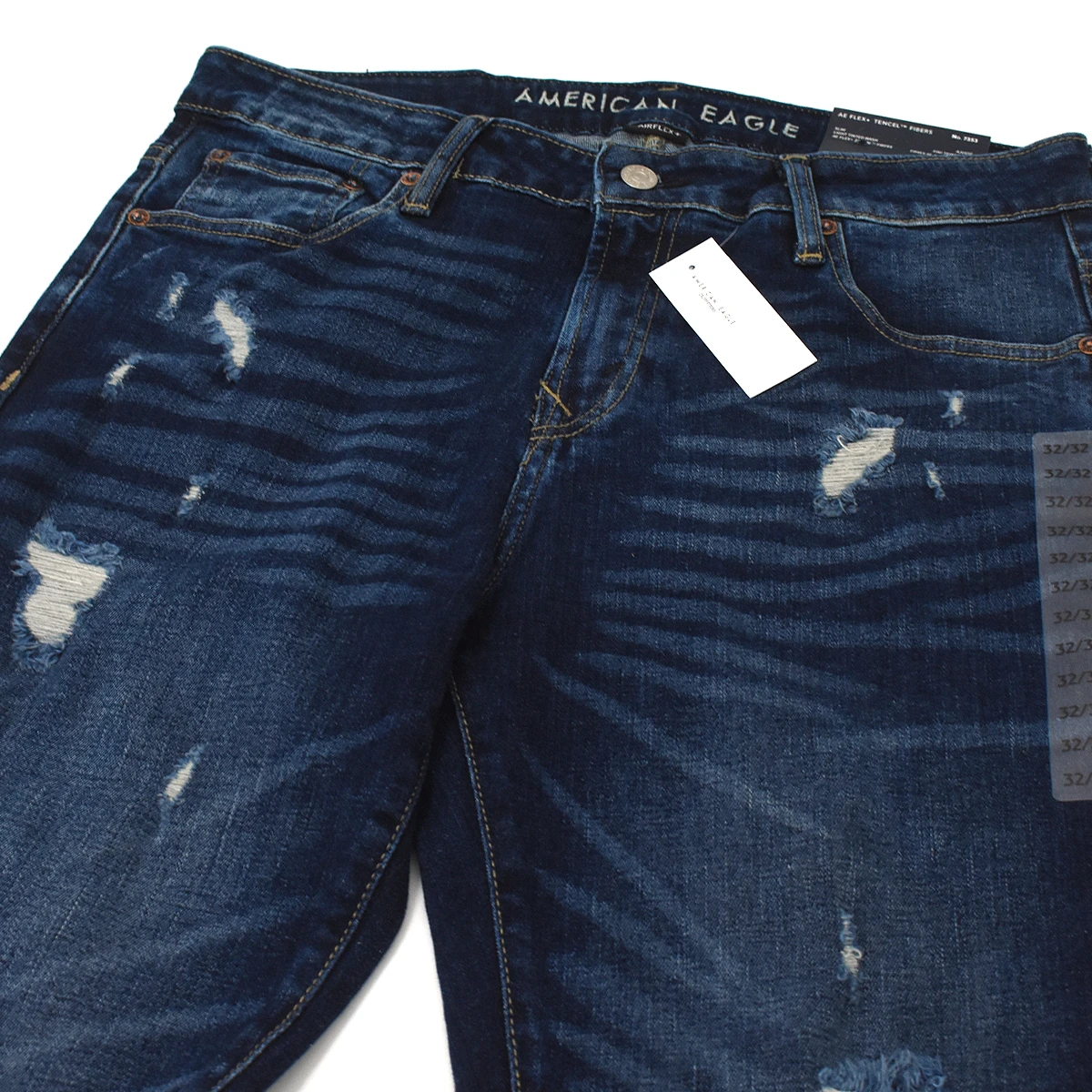 Pantalon American Eagle Rasgados Slim 4
