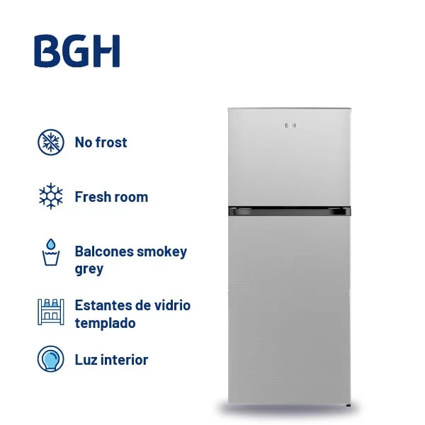 Heladera BGH BRT405I1A 404Lt.