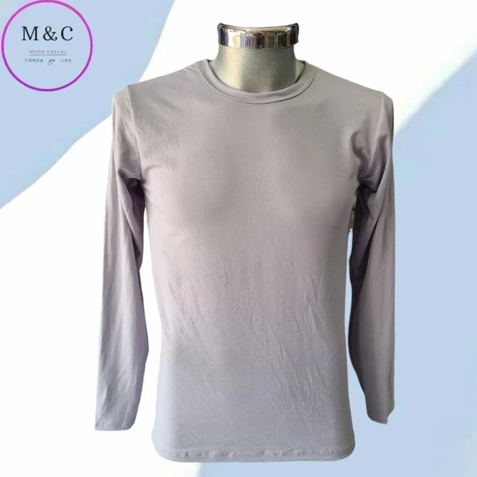 Playera grande Manga larga  2