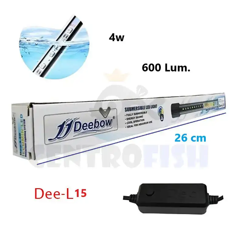 LAMPARA SUMERGIBLE 26cm COD. DEE-L15 2