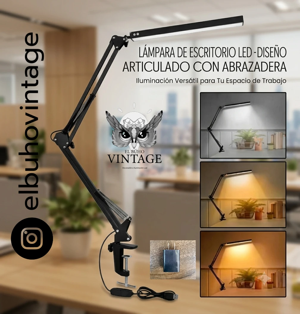 Lámpara de Escritorio Artículado 6