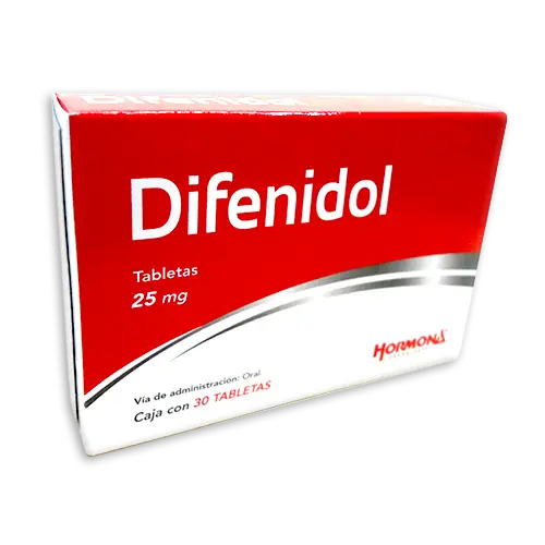 DIFENIDOL TABS 25 MG 