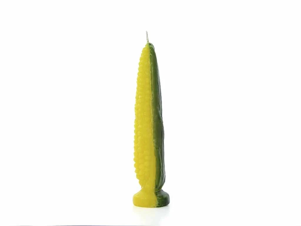 VELA CHOCLO VERDE Y AMARILLO