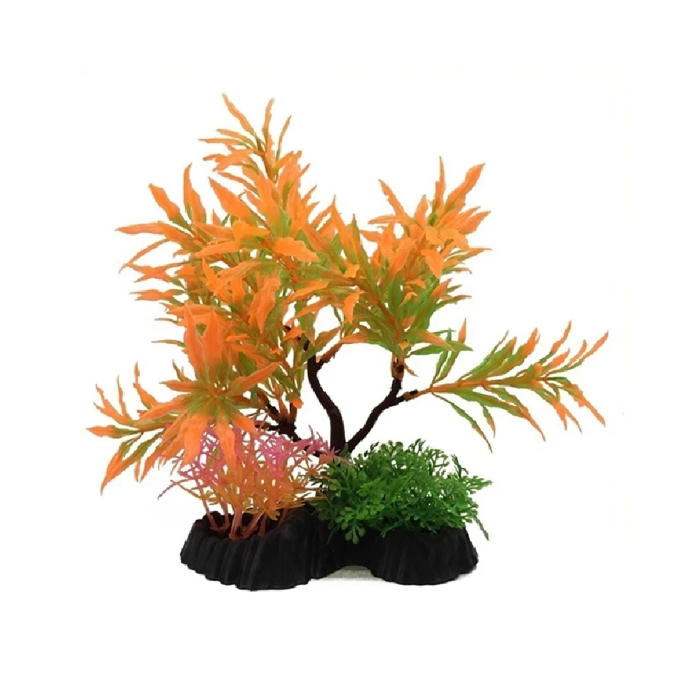 Planta decorativa de plástico