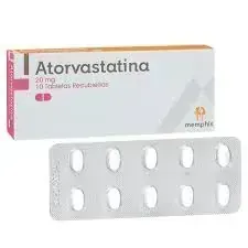 ATORVASTATINA 20 MG X 10 TAB MEMPHIS