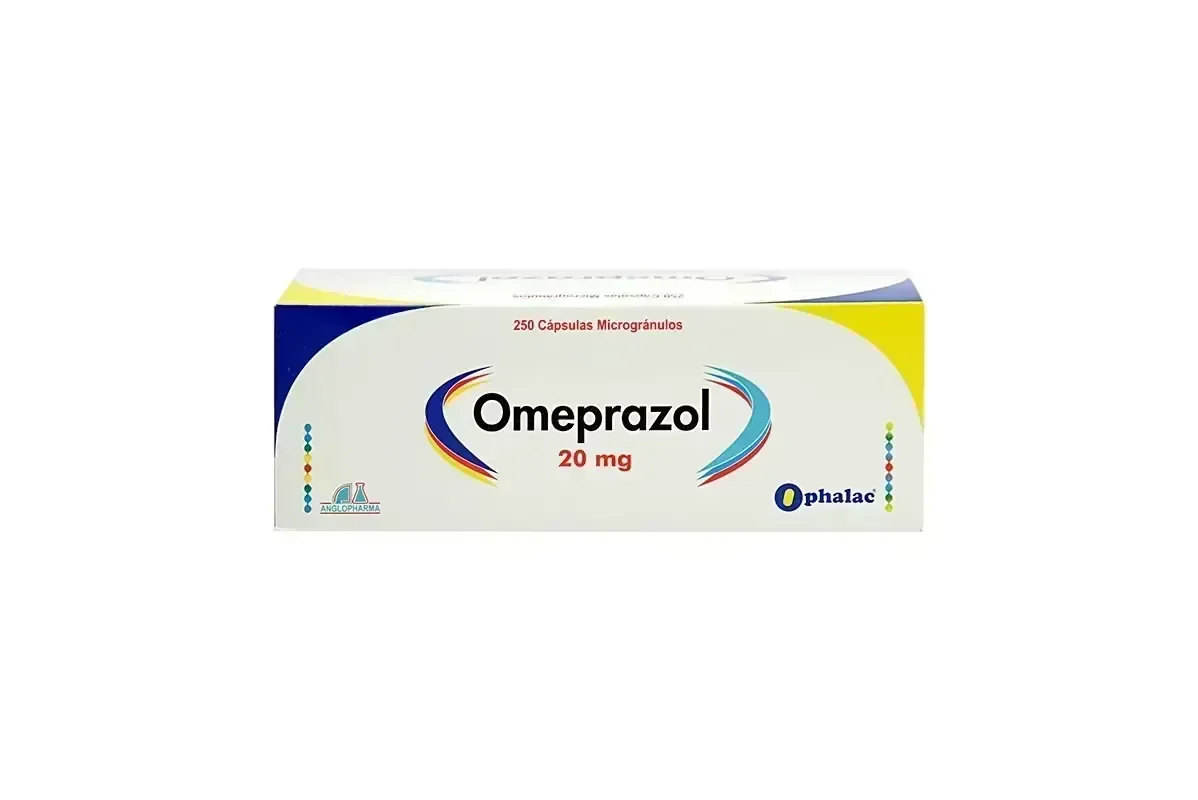 OMEPRAZO X 250 CAPS ANGLO