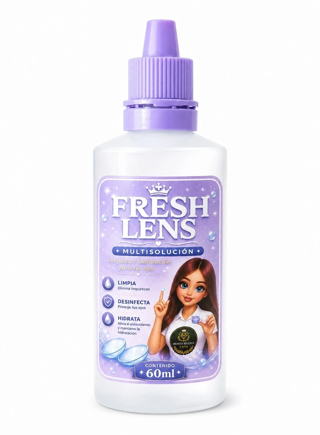 Liquido Multisolución Para lentes de contacto 