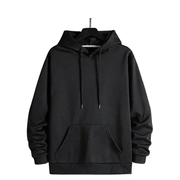 Sudadera unicolor con diseño con cordón