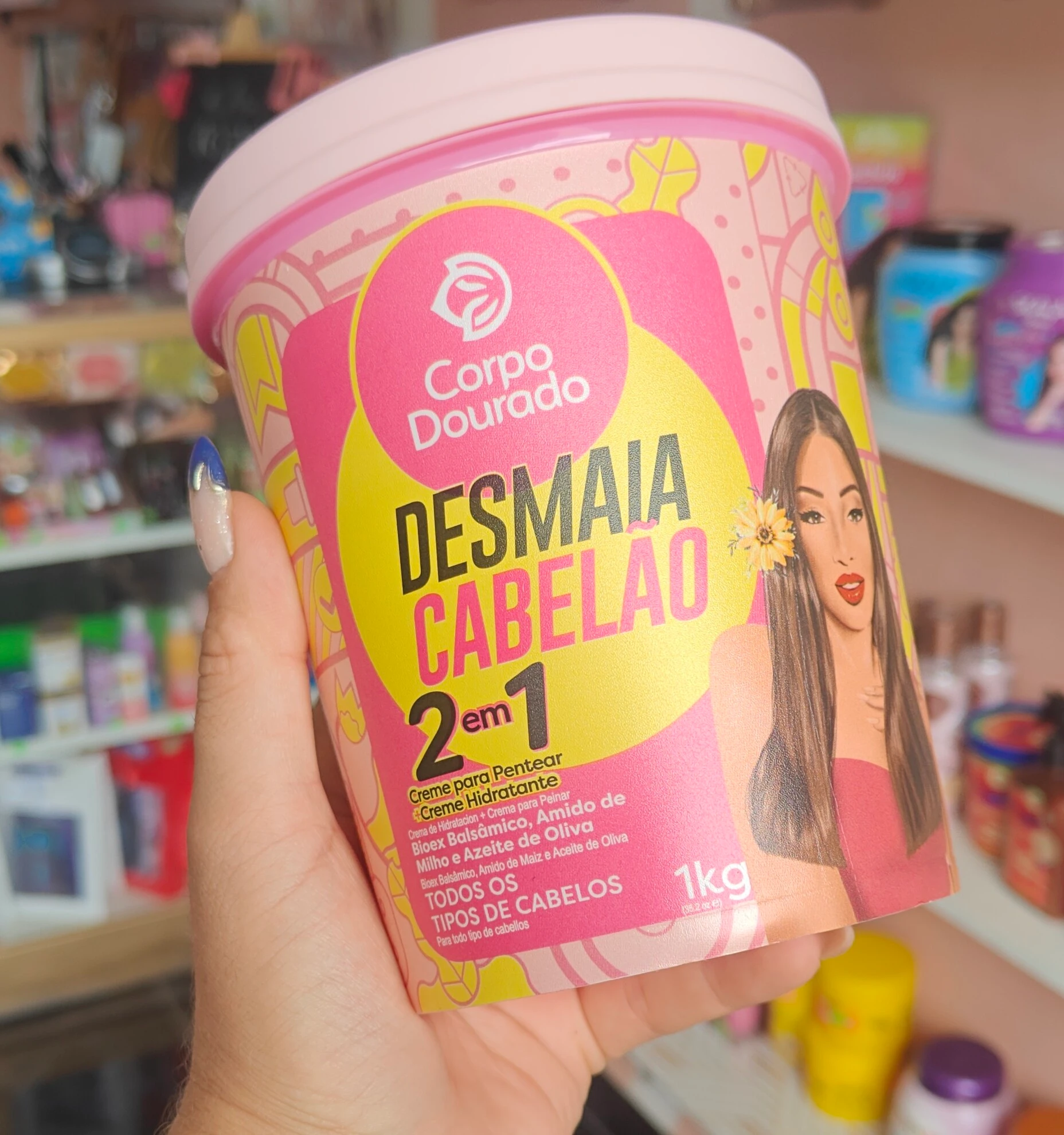 Crema 2 en 1 Desmaia Cabelao