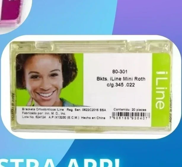 JGO. BRACKETS ILINE ROTH .022 S/TUBO 