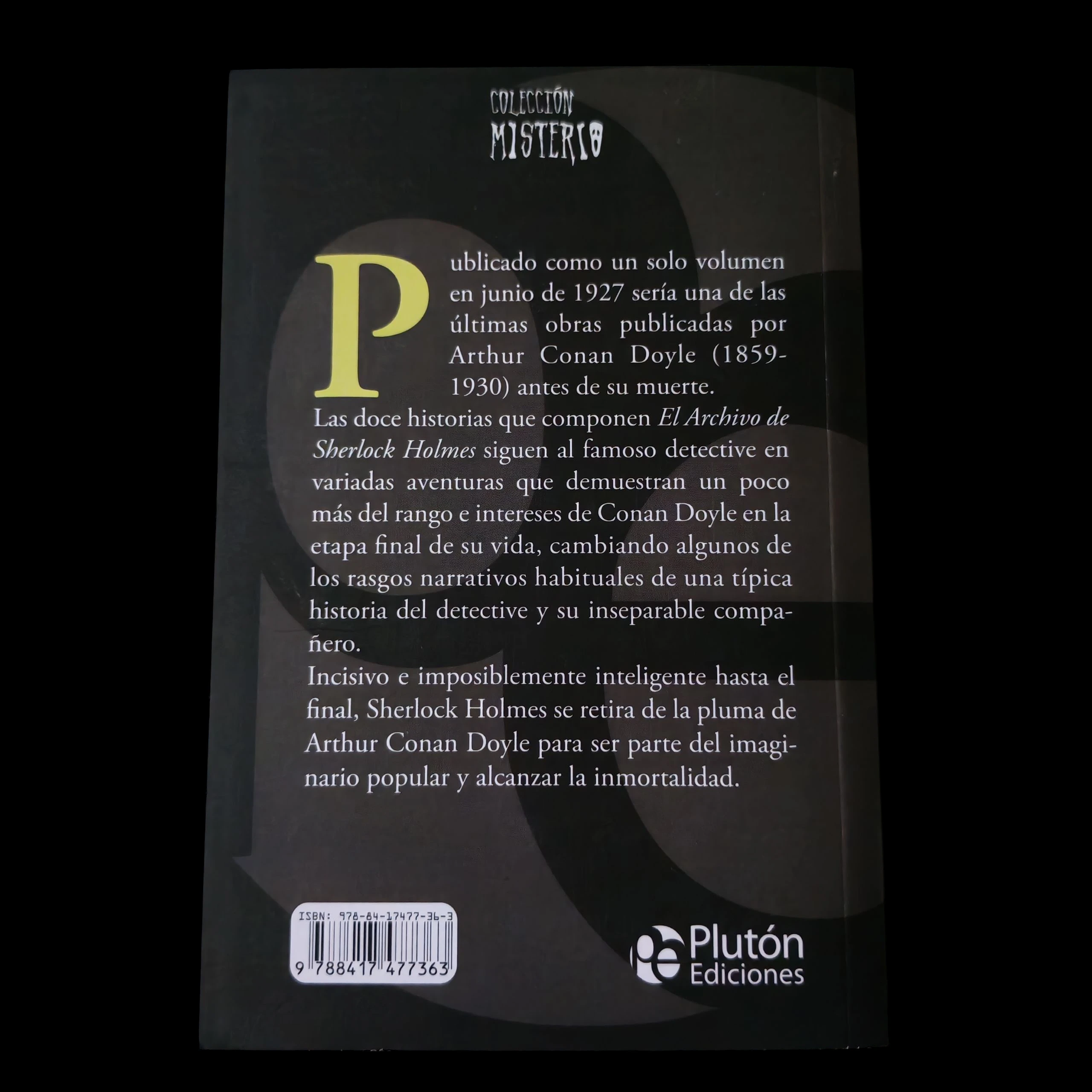 El archivo de Sherlock Holmes, Arthur Conan Doyle nuevo  2
