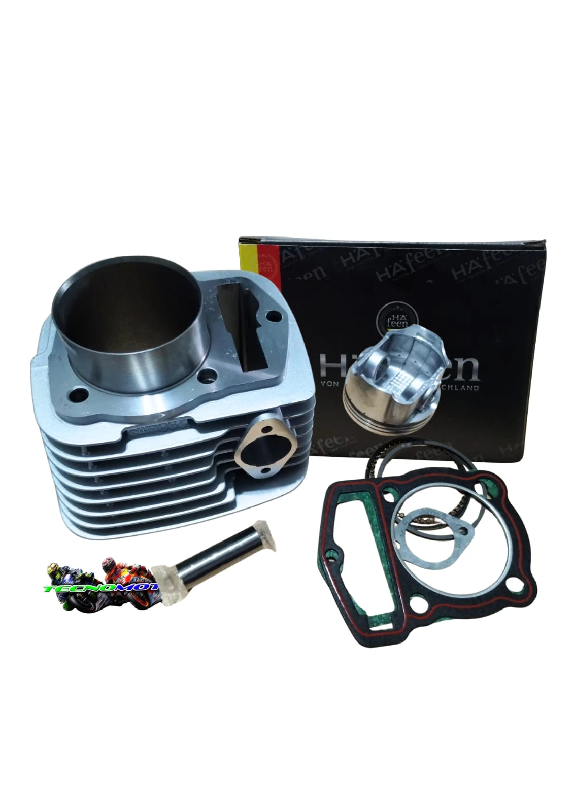 CILINDRO C/KIT MOTOMEL 250 SKUA 65.50 -CADENERO [HAFEEN] -46343