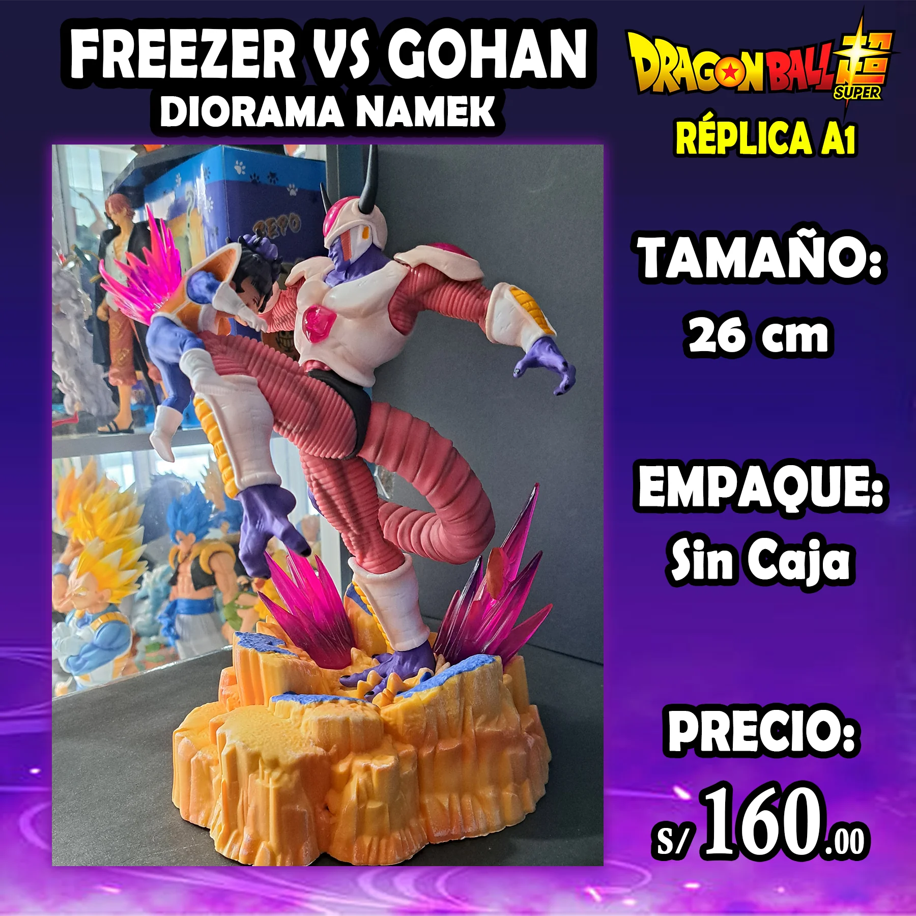 Freezer vs Gohan Diorama