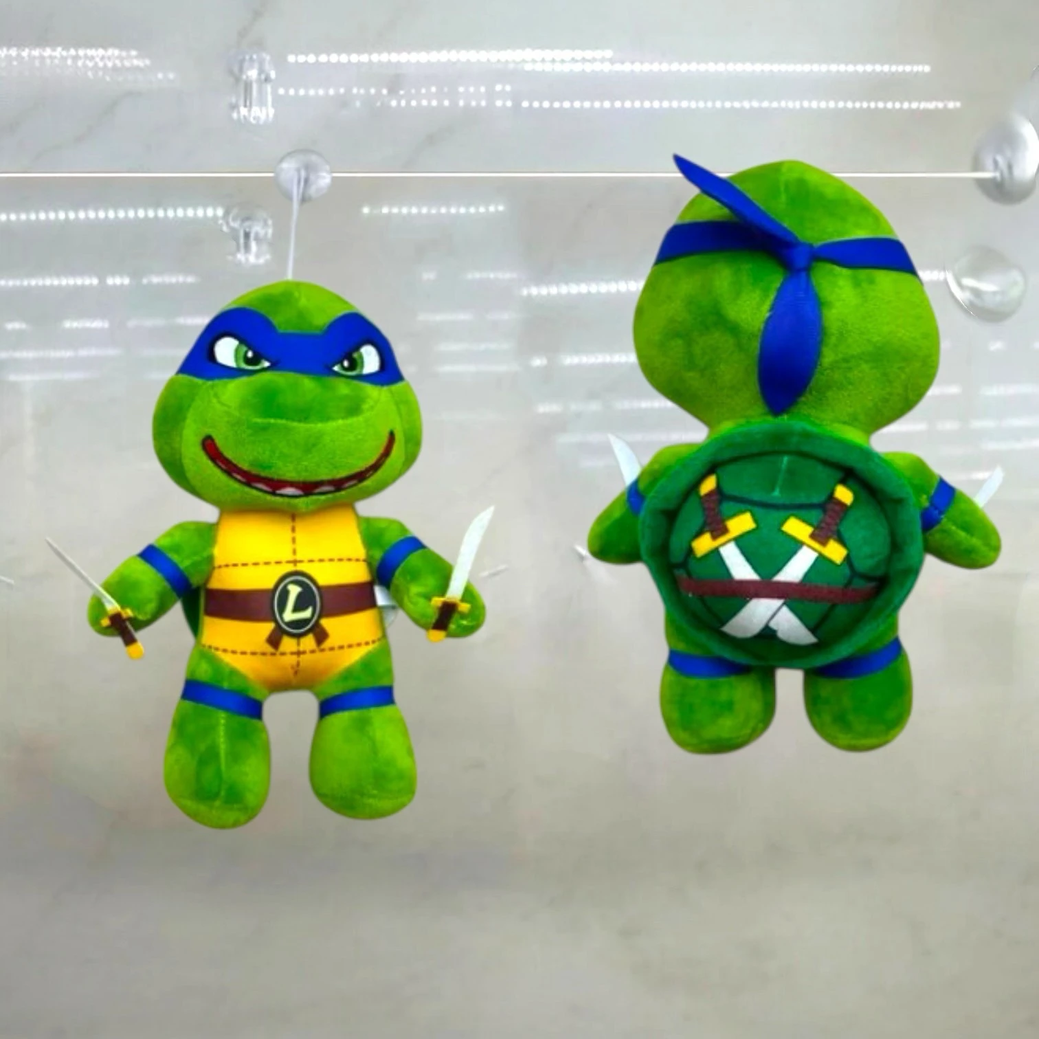 Peluche tortuga ninja calidad premium ultra suave 4