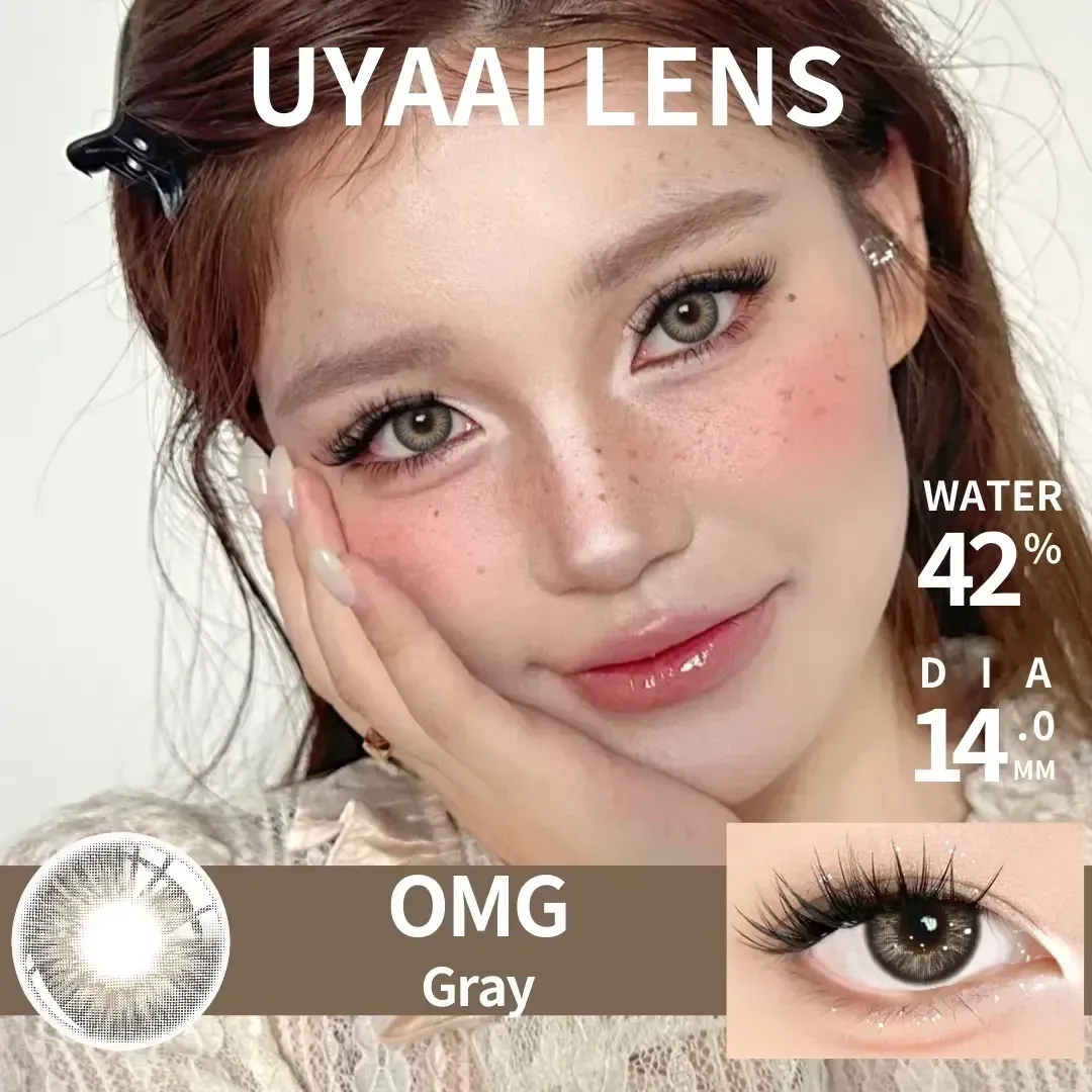 Lentes de contacto - Referencia: OMG GRAY  4