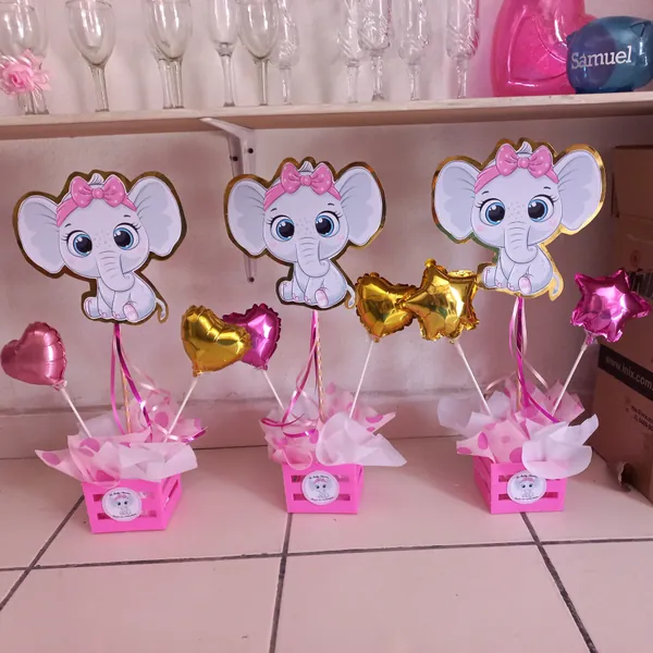 Centros de mesa baby