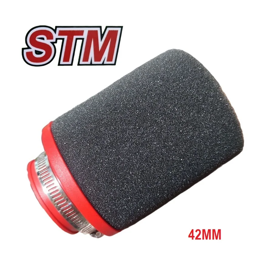 FILTRO AIRE ESPUMA L.100 D.42MM RECTO [STM] -42559