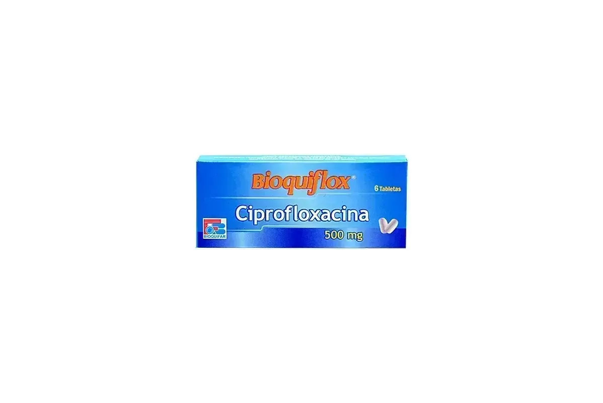BIOQUIFLOX X 6 TBL CIPROFLOXACINO
