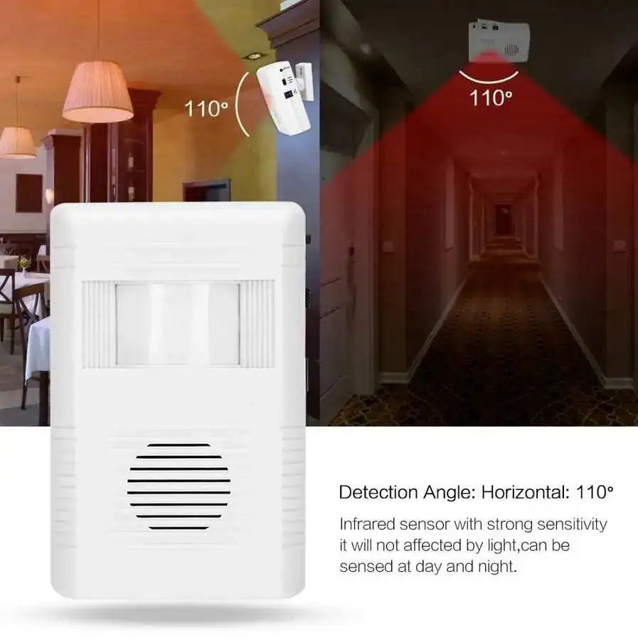 Timbre con sensor de movimiento para tienda 2