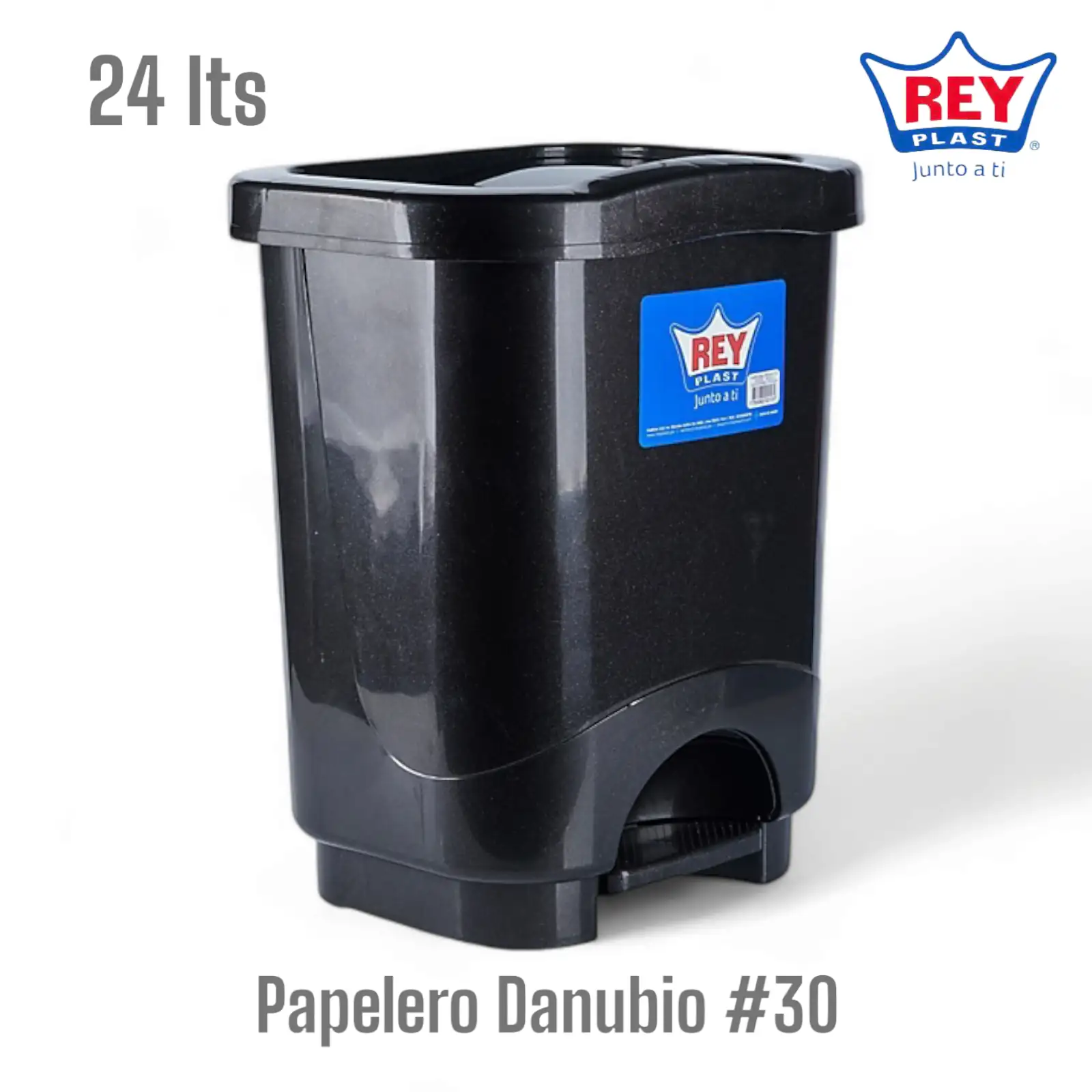 Papelero c/pedal #30 Danubio