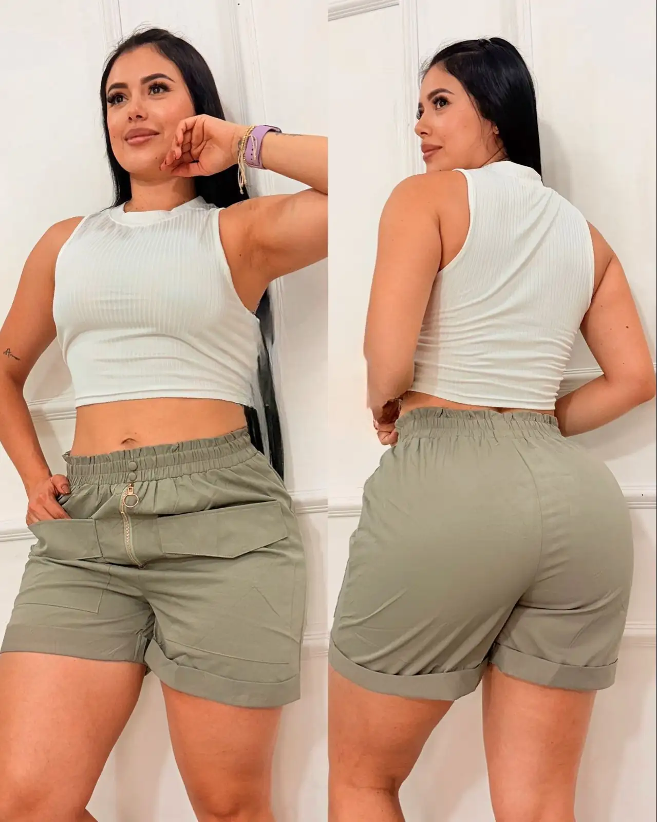 😍👚🩳Nueva colección hermoso conjunto 🤩❤️ 2
