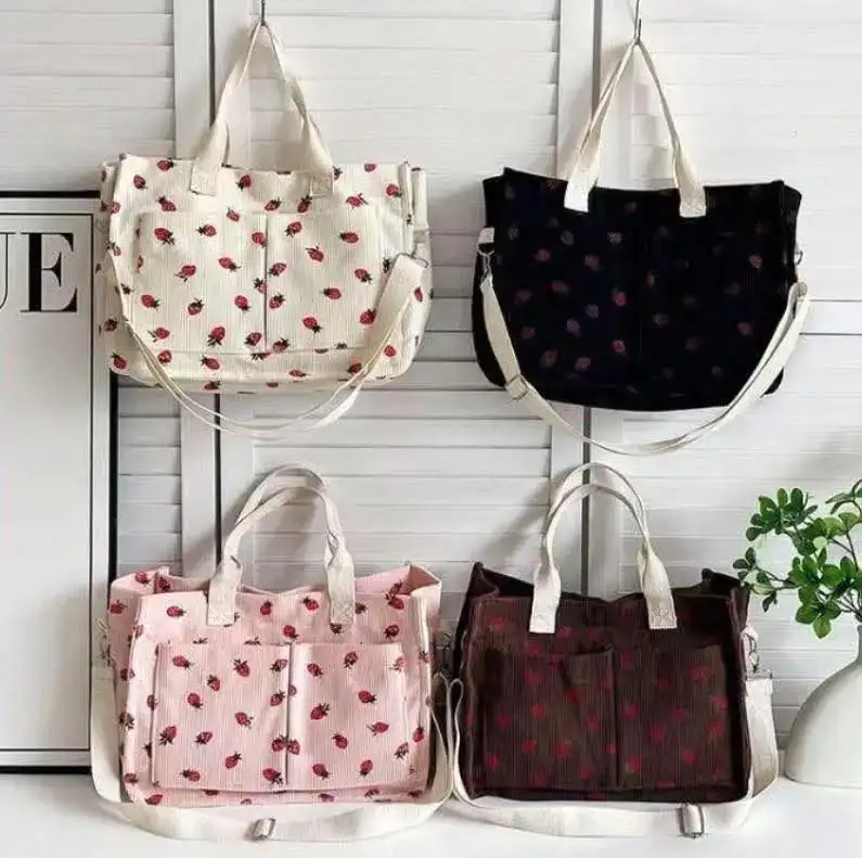 Tote bag fresas bolso 2