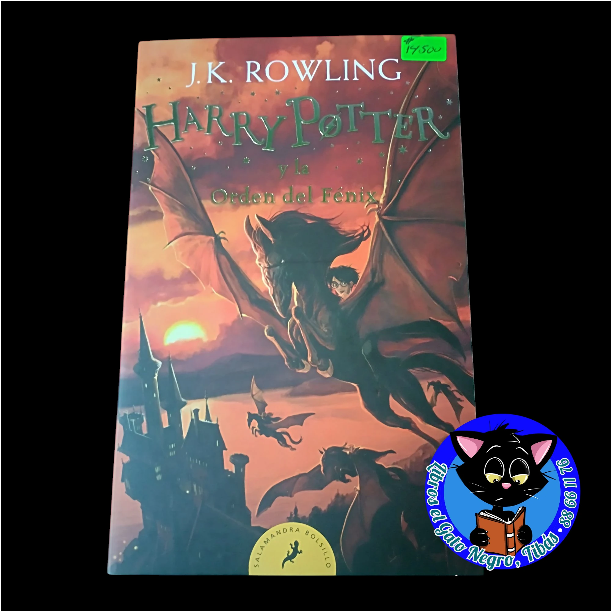 Harry Potter y la orden del Fénix, J.K. Rowling nuevo 