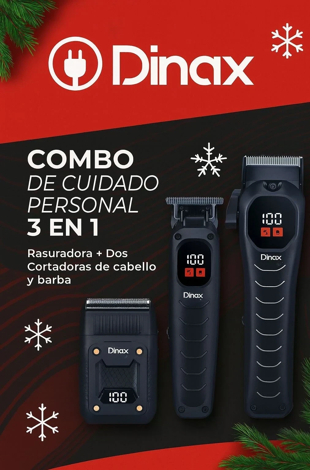 COMBO DE CUIDADO PERSONAL*  3 EN 1 DINAX