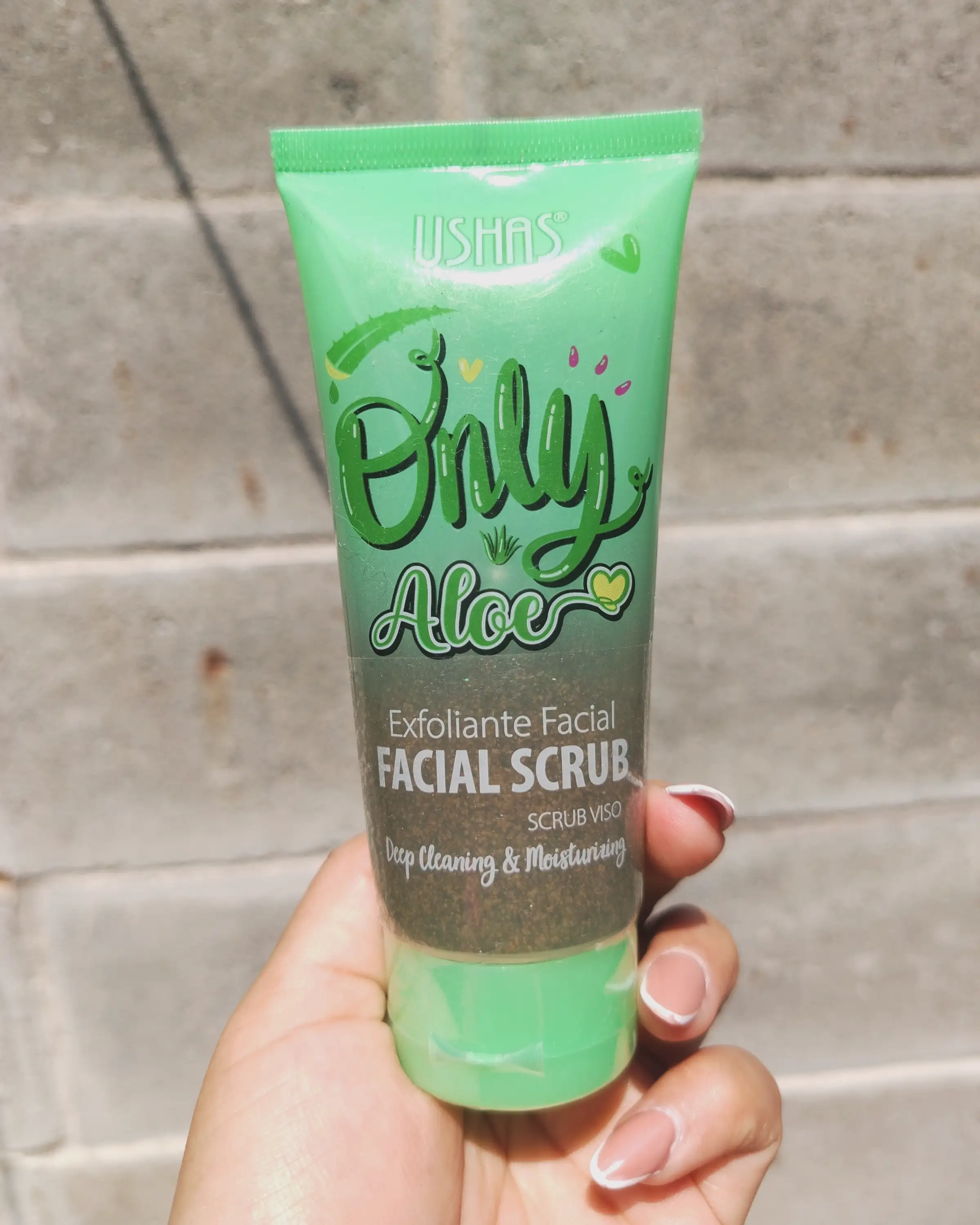 Exfoliante facial - Aloe Vera 🫒