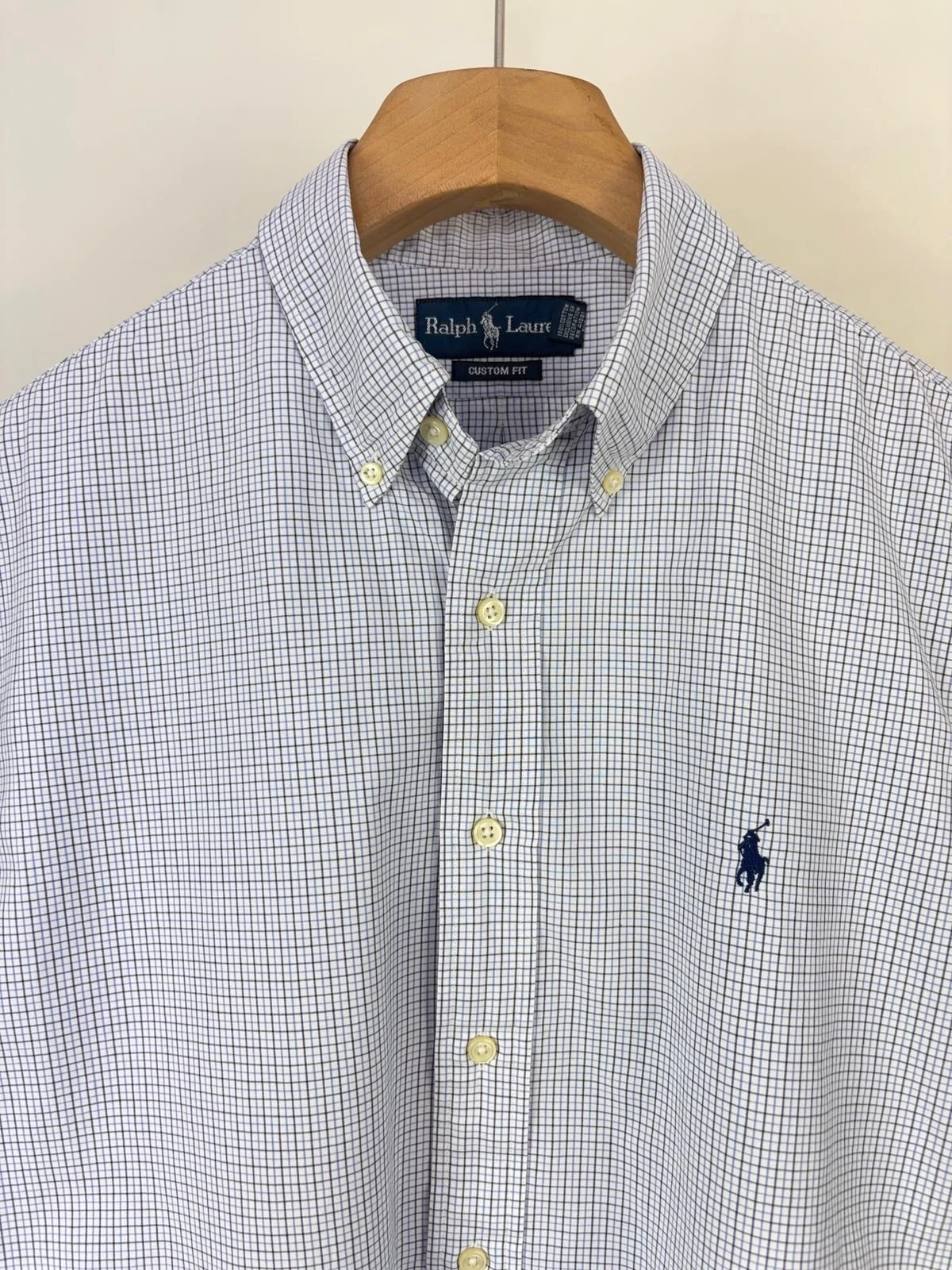 Camisa Button-Down Polo Ralph Lauren Custom Fit - Cuadros Check Multicolor  2