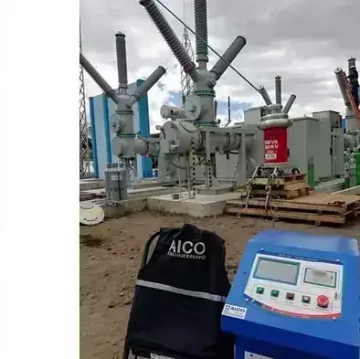 Preuba alto voltaje AC / Dc 300 kV 3