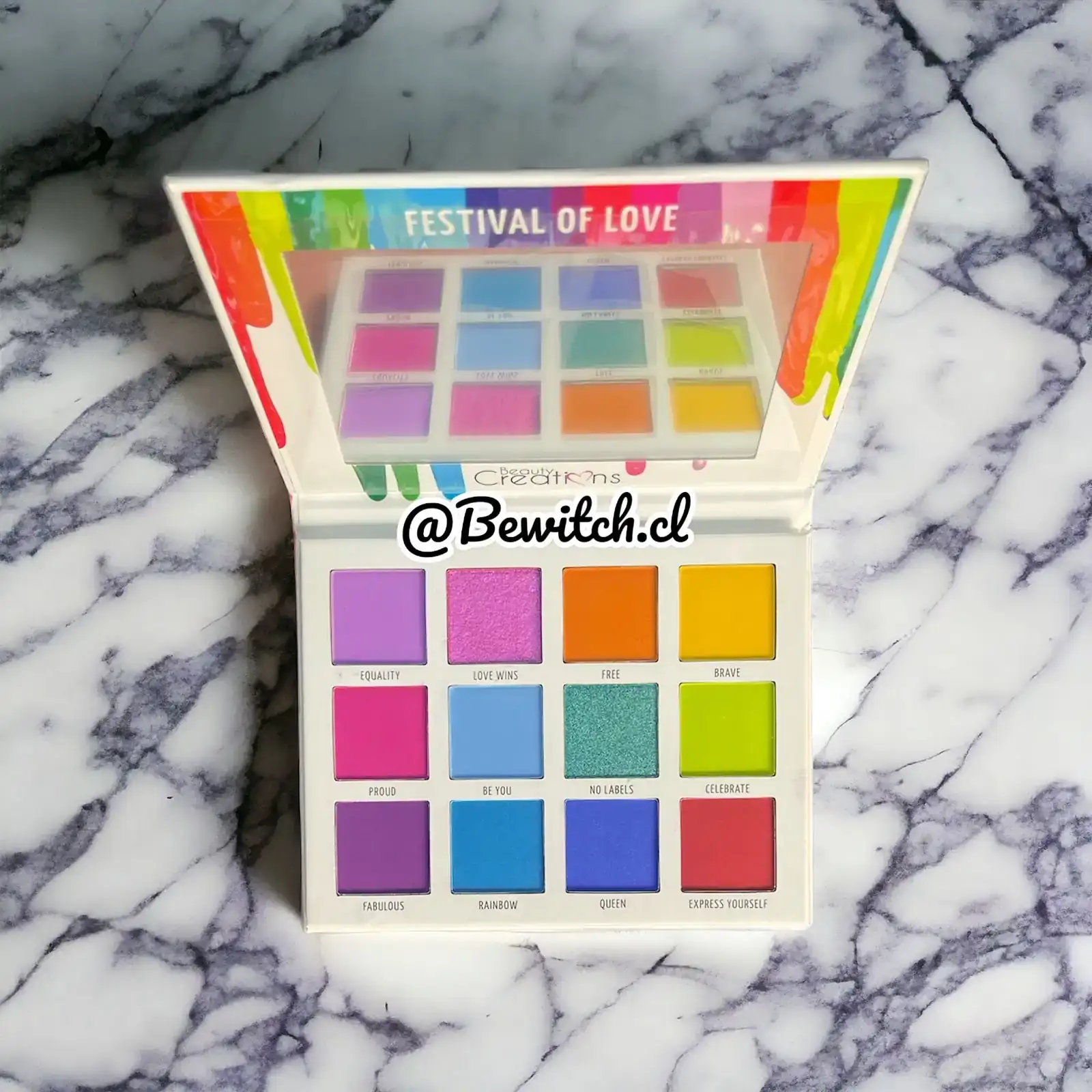 Hermosa paleta Festival of Love🌈 - Beauty Creations