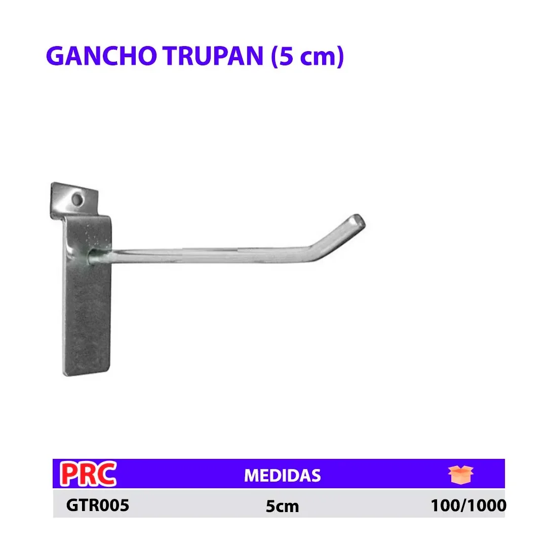 GANCHO TRUPAN 05 CM
