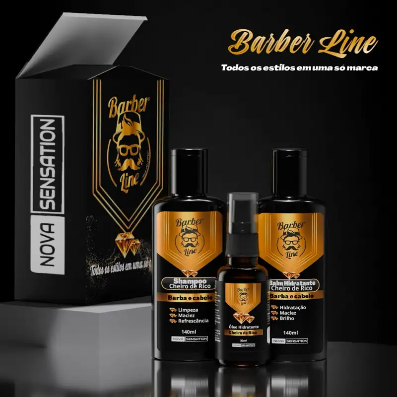 Kit Barba Balm