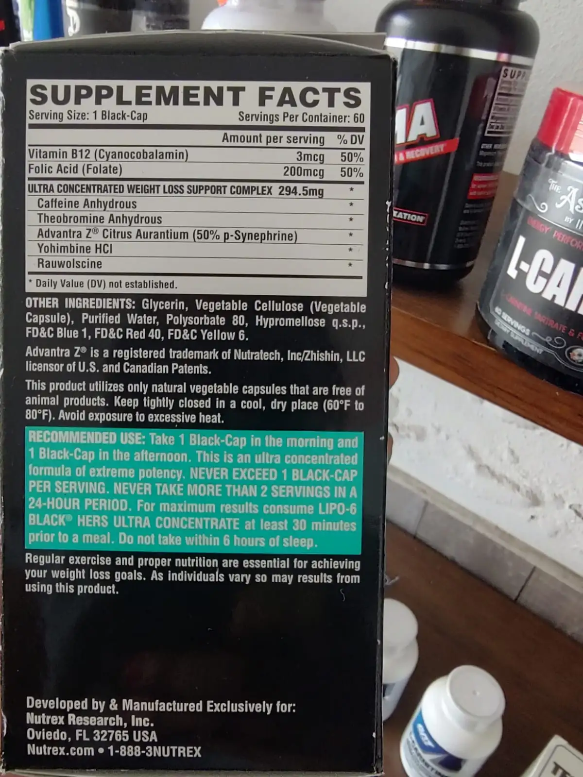 Lipo 6 black hers  2