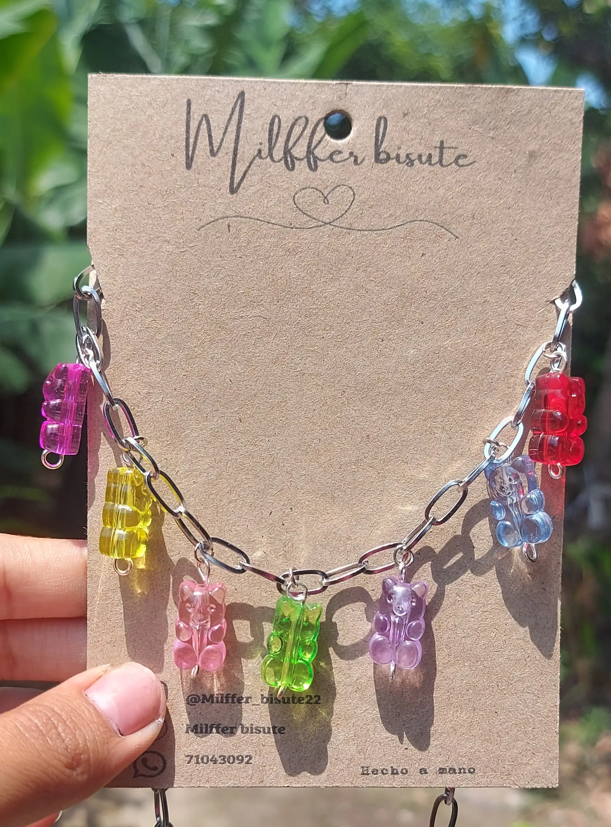 Cadena de osito  4
