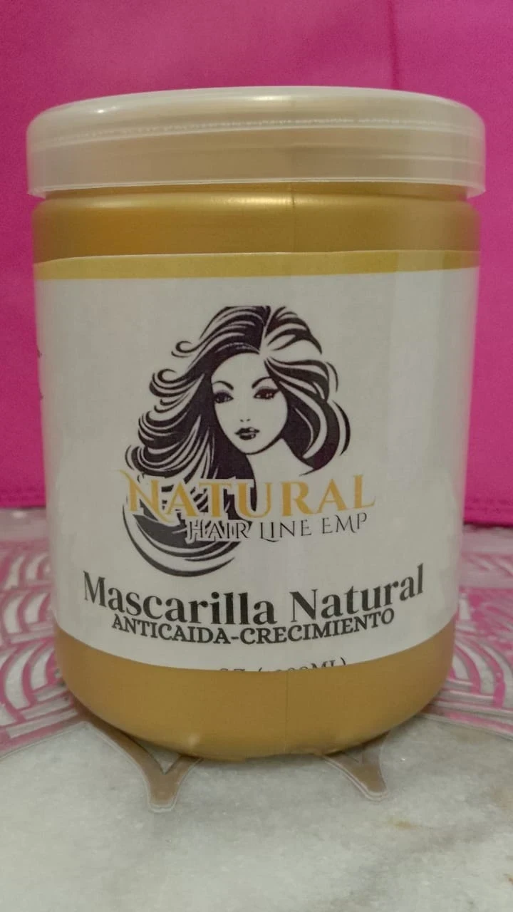 Mascarilla Natural Anticaida Crecimiento 22 onza
