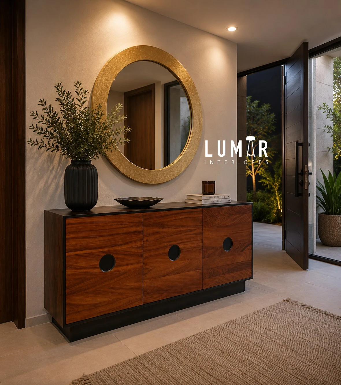 Credenza TOKYO Parota Ébano  3