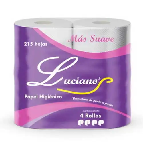 Papel Luciano 4 Rollos  2