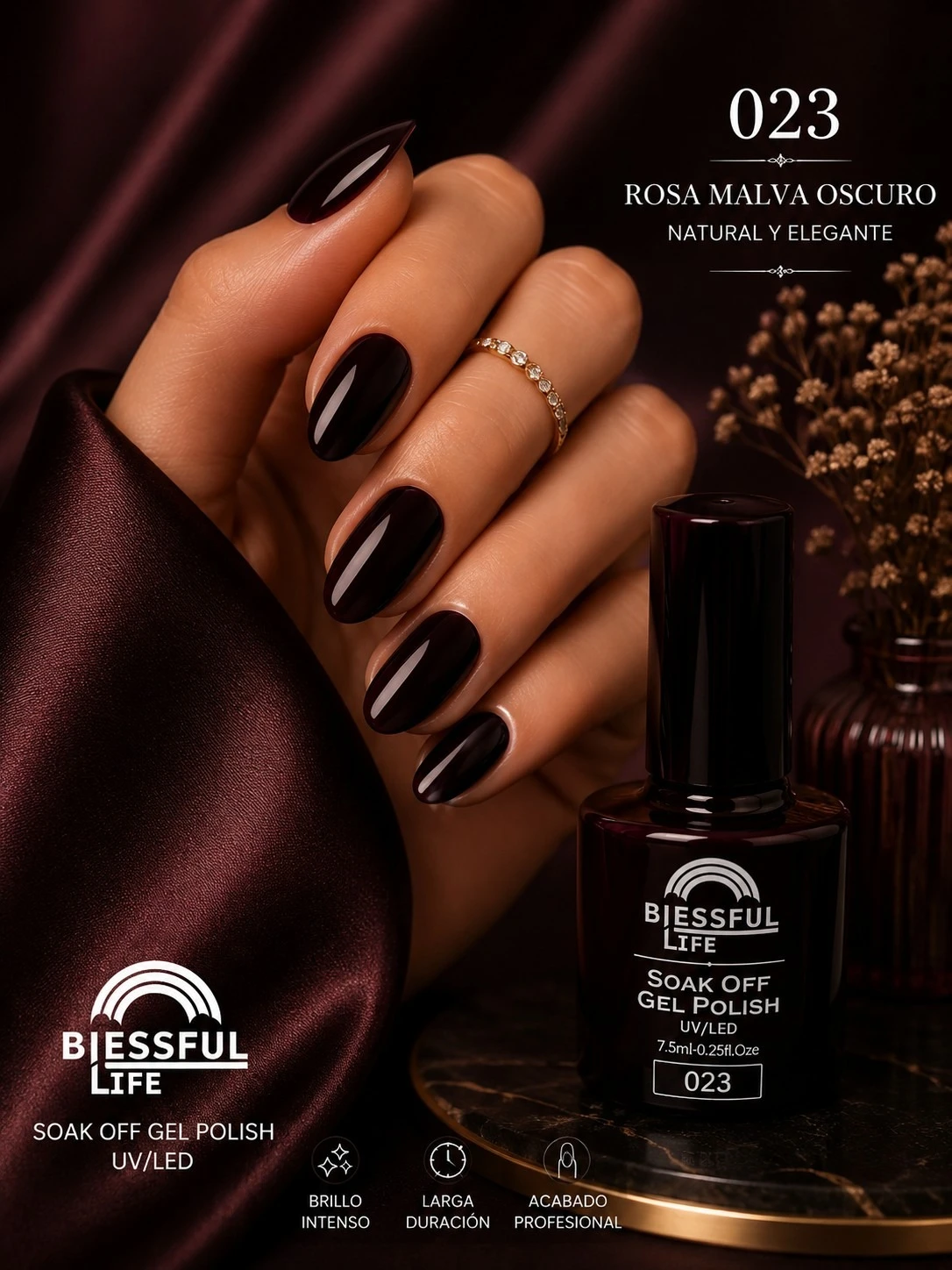 biessful life esmalte semi permanente tono 023
