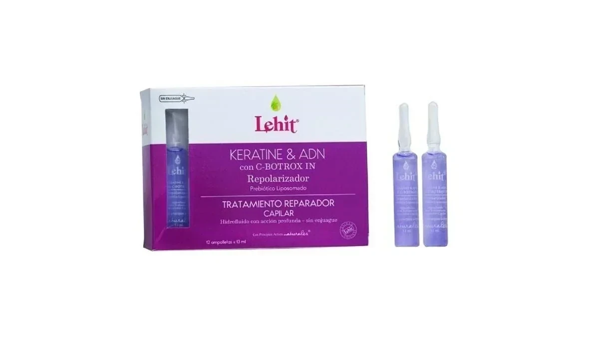 lehit ampolleta capilar keratina & adn
