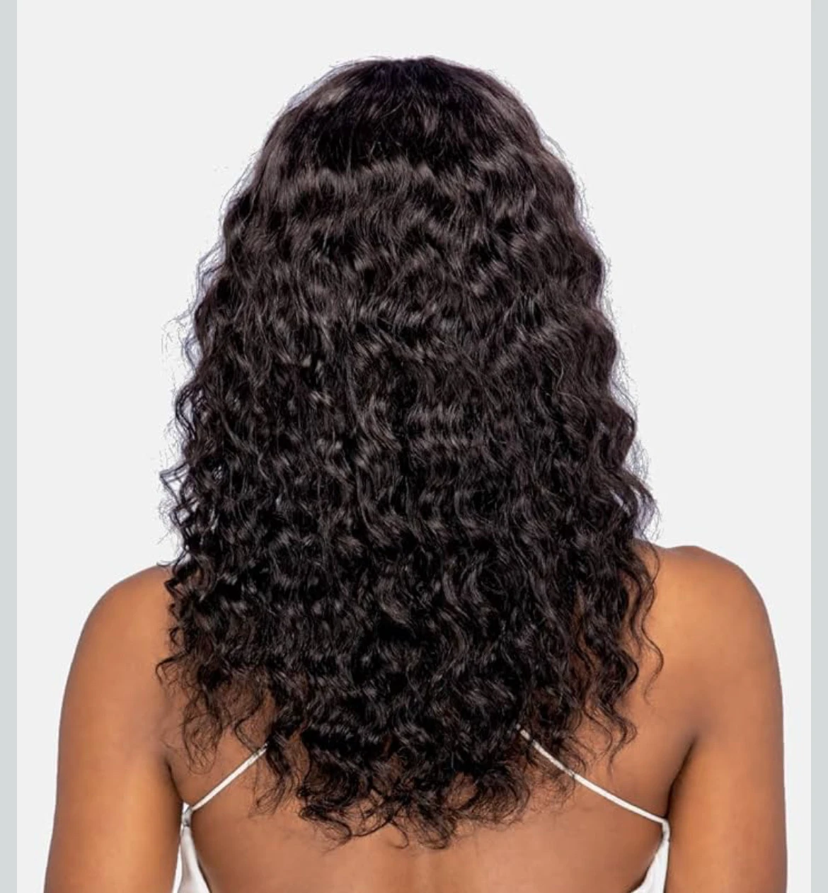 UNICE Pre Everyting - Peluca frontal sin pegamento 18” con ondas de agua de 13 x 4, precortadas, encaje frontal, pelucas de cabello humano preblanqueadas, nudos invisibles para poner y llevar 2