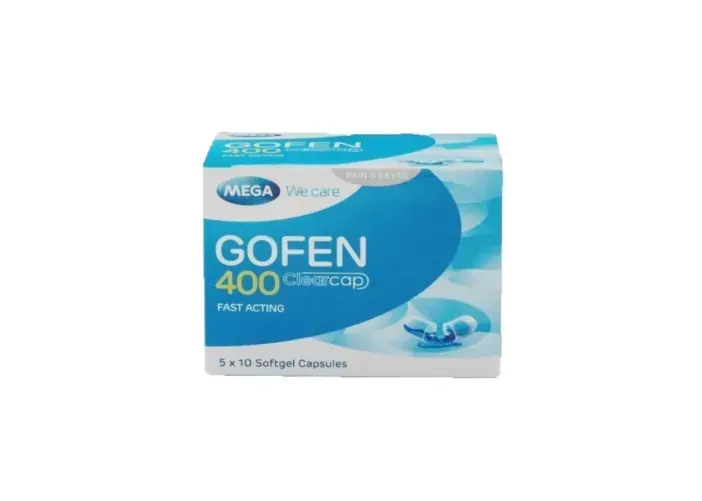 GOFEN 400 MG X 50 CAP BLANDAS IBUPROFENO