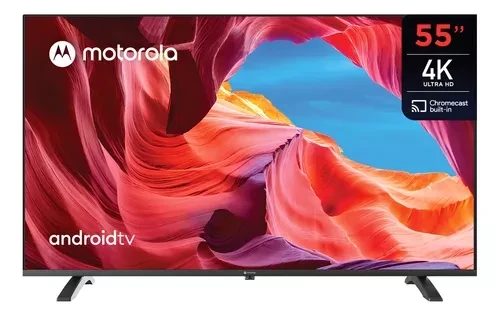 Smart Tv MOTOROLA 55" C/Android 4K