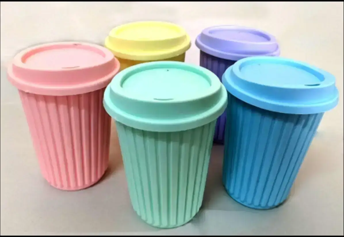 Vaso térmico Rayado Pastel. 3