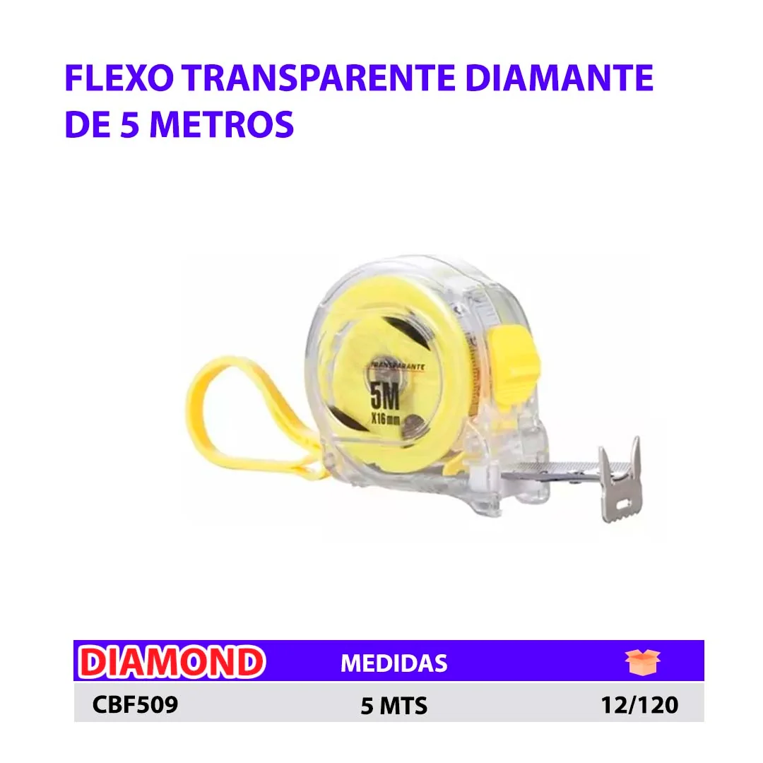 FLEXO Transparente (Diamante) ECO 5 MTS