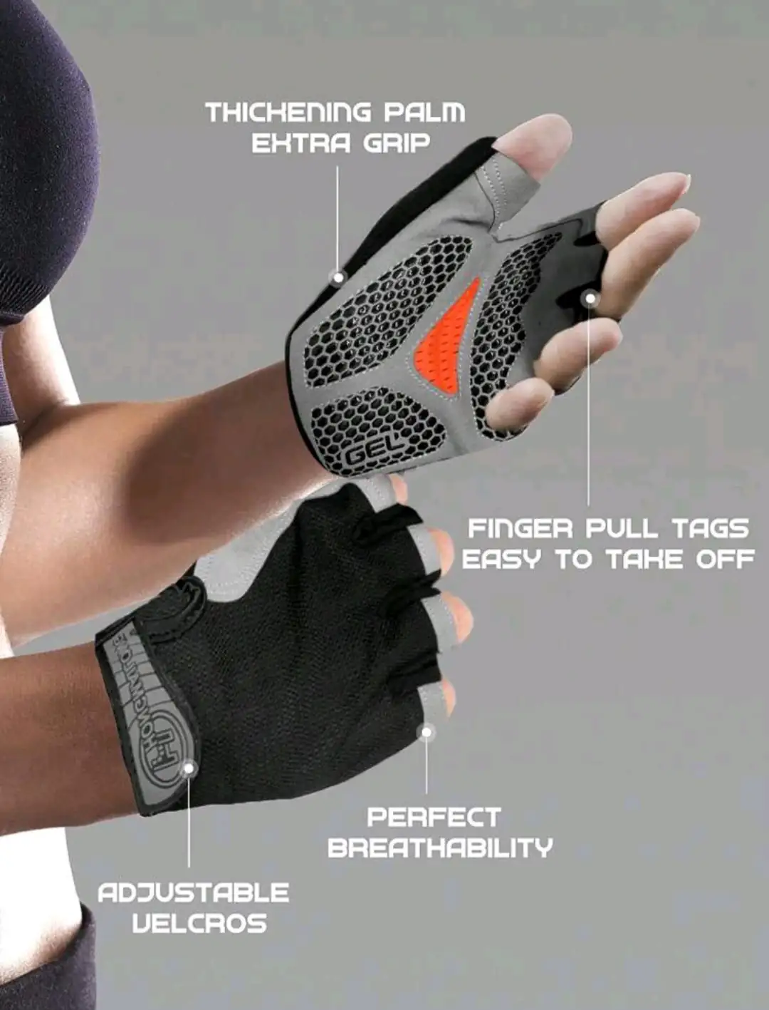 GUANTES DE GYM UNISEX 