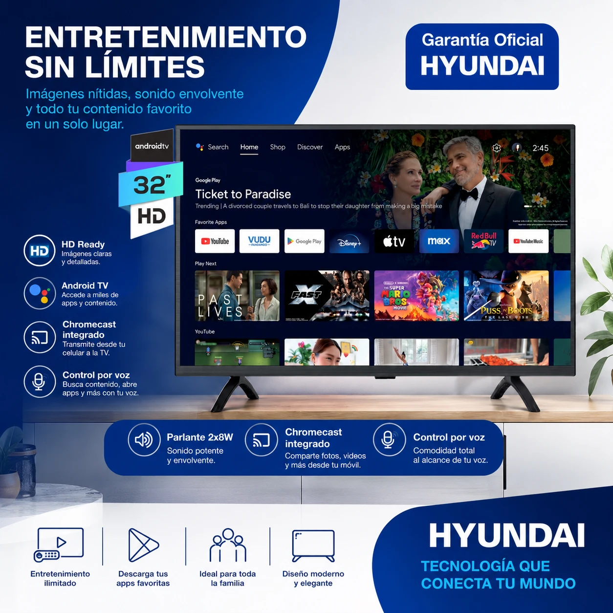 Hyundai 32 Android TV