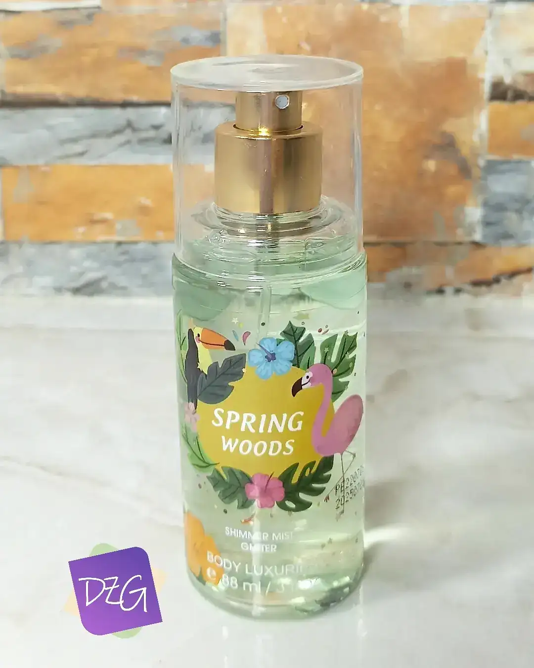 SPLASH BODY LUXURIES EDICION ESPECIAL SHIMER MIST GLITTER 88 ML 4