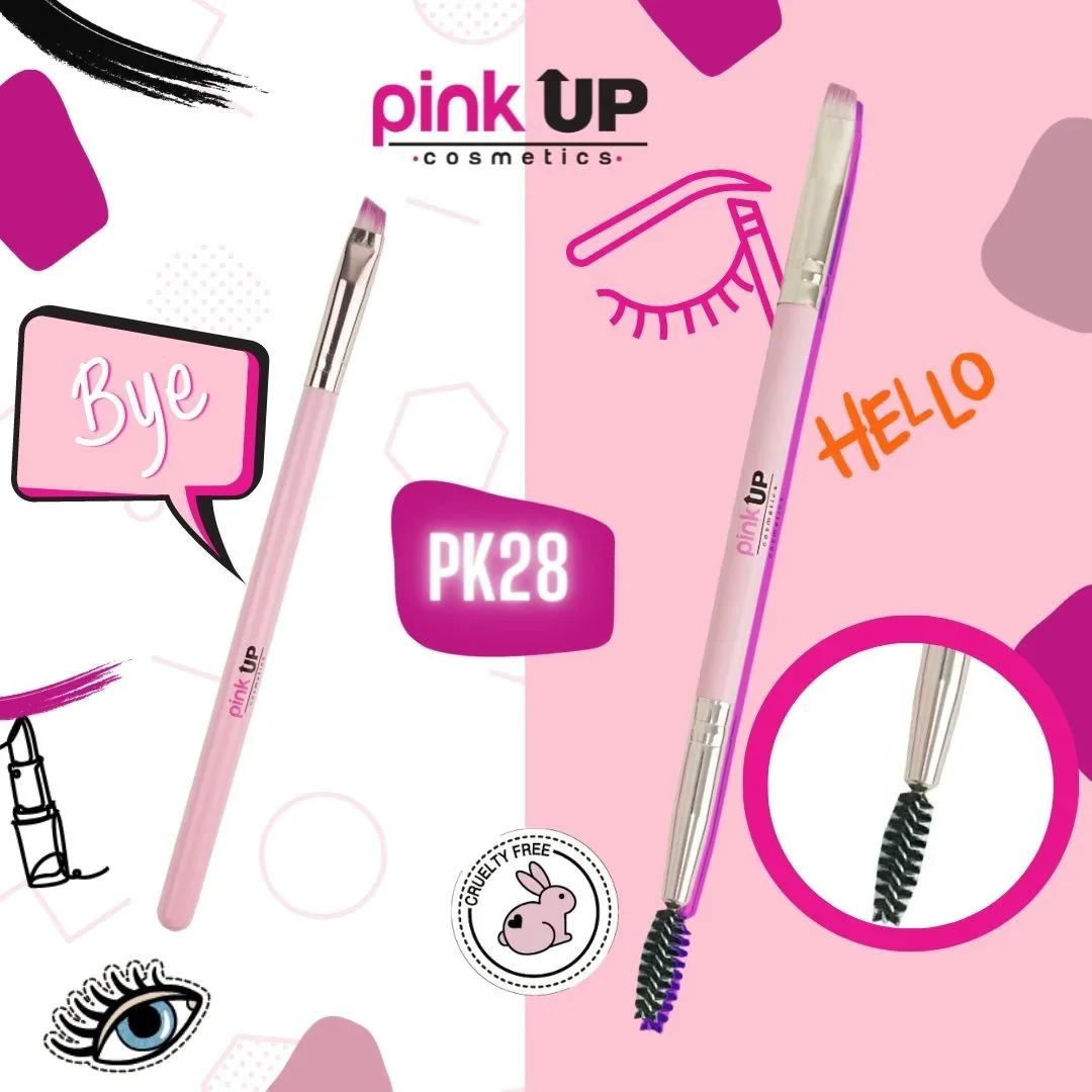 Brocha para ceja pink up